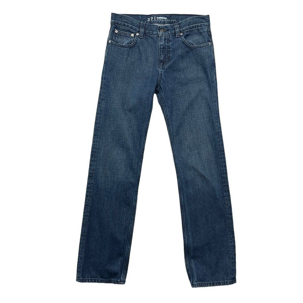 Quiksilver Jeans‎ Boy's 27 Blue Revolver Straight Leg Fit Denim
